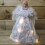 Premier Premier 30cm White And Silver Angel Lit Tree Topper With Warm White LEDs 1