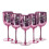 Moet & Chandon (2) Moet & Chandon Pink Ice Imperial Champagne Glasses 2