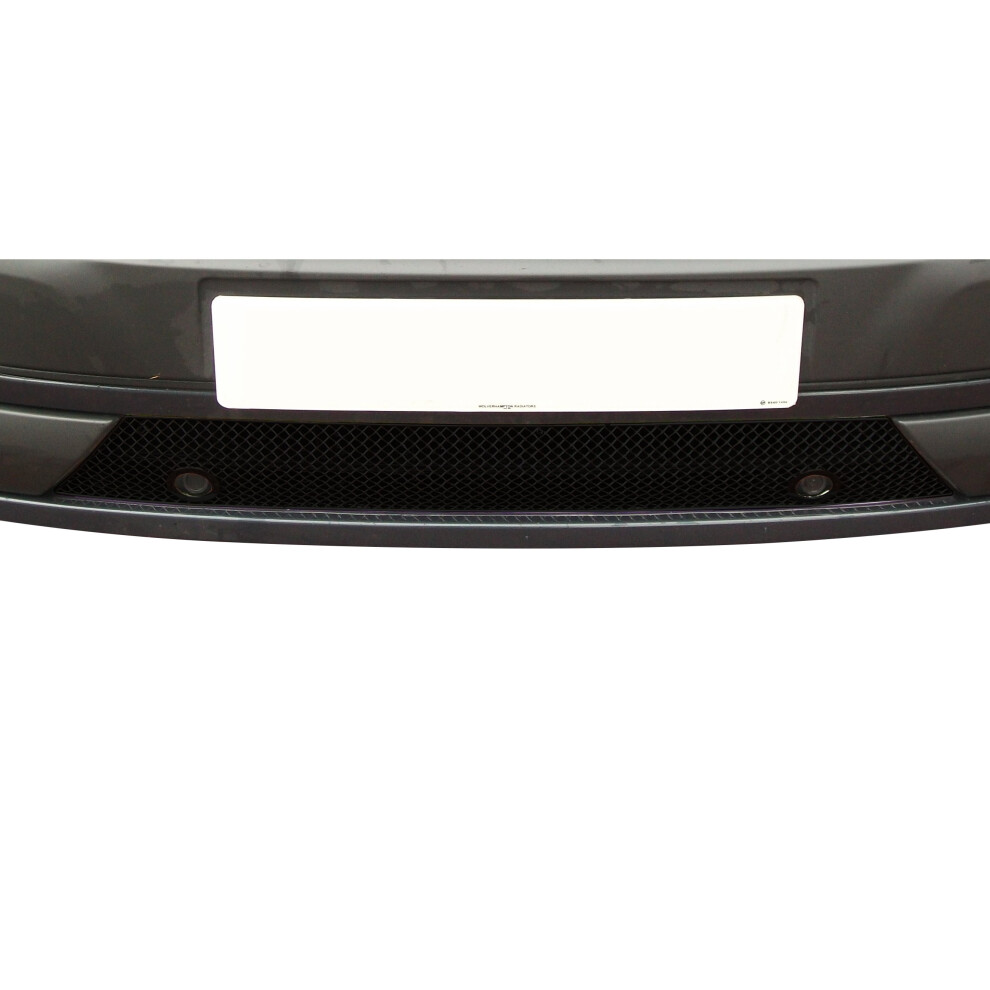 (Black) Ford Transit Custom - Lower Grille (With Parking Sensor) (2013 - 2018) Black 5060448595365