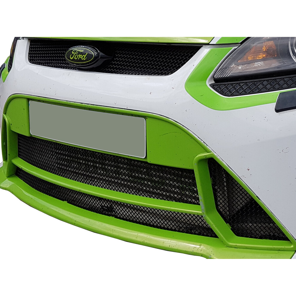 Ford Focus Mk2 Rs - Front Grille Set (With Locking Mechanism) (2008 - 2011) 5060468071283