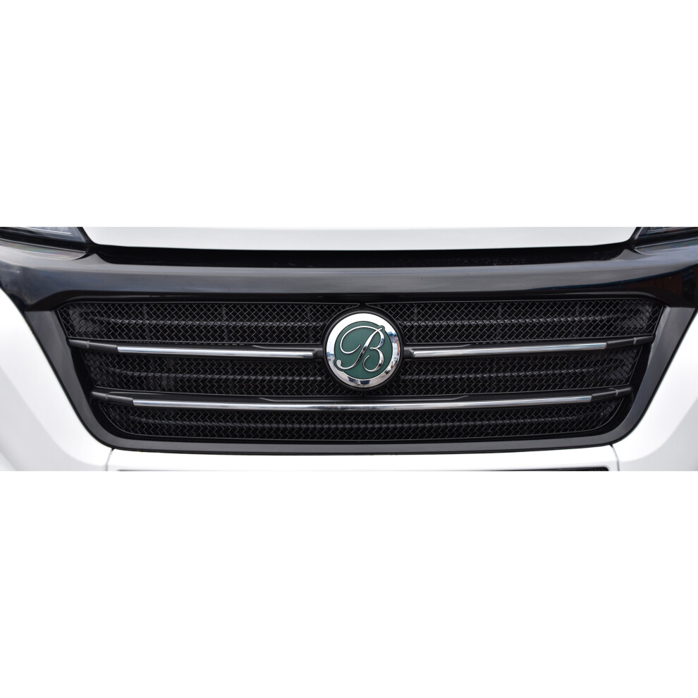 (Silver) Fiat Ducato 3Rd Gen Facelift - Upper Grille (2014 - ) Silver 5060468072846