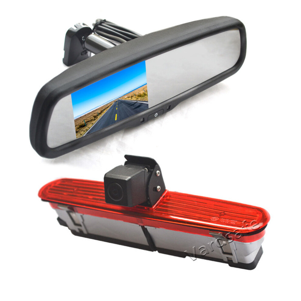 Vardsafe Vs211r Reverse Camera & Replacement Mirror Monitor For Fiat Doblo/Opel Combo/Vauxhall Combo/Ram Promaster City 781827356494