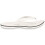 Crocs (4 UK, White) Crocs Crocband Mens Flip Flops 2