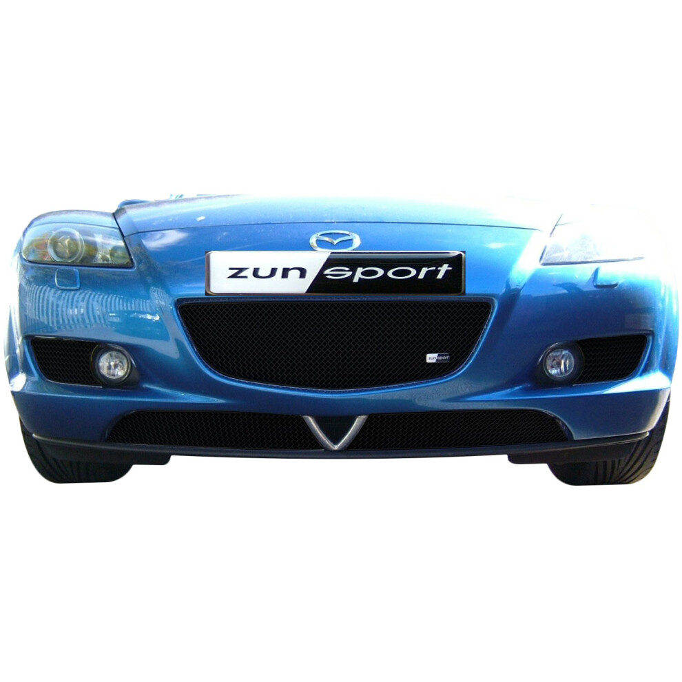 (Black) Mazda Rx8 Front Grille Set (2004 To 2008) Black 5060448595686
