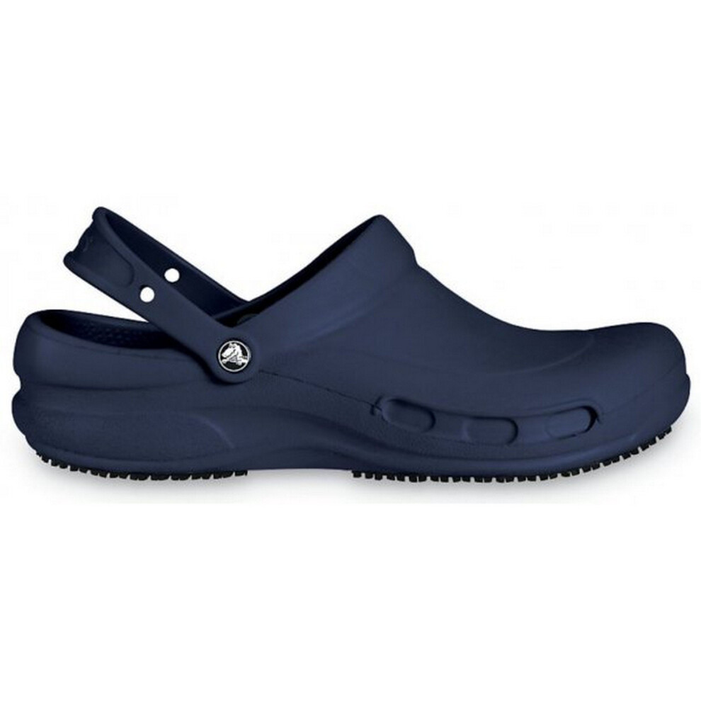 (9 UK, Navy) Crocs Unisex Bistro 10075 Work Clogs