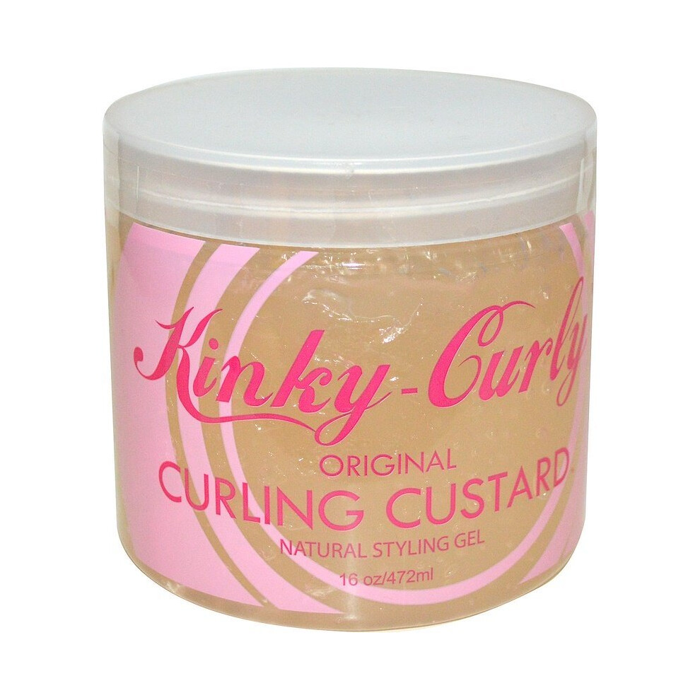 Kinky-Curly, Original Curling Custard, Natural Styling Gel, 472ml