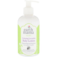 Earth Mama, Lotion Calming Lavanda para Bebés, 8 fl oz (240 ml)