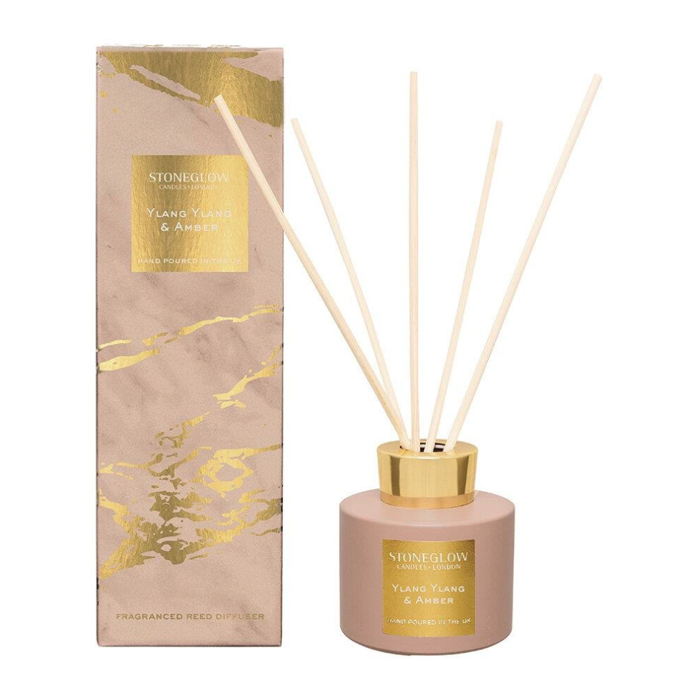 Stoneglow Luna Reed Diffuser 120ml - Ylang Ylang & Amber