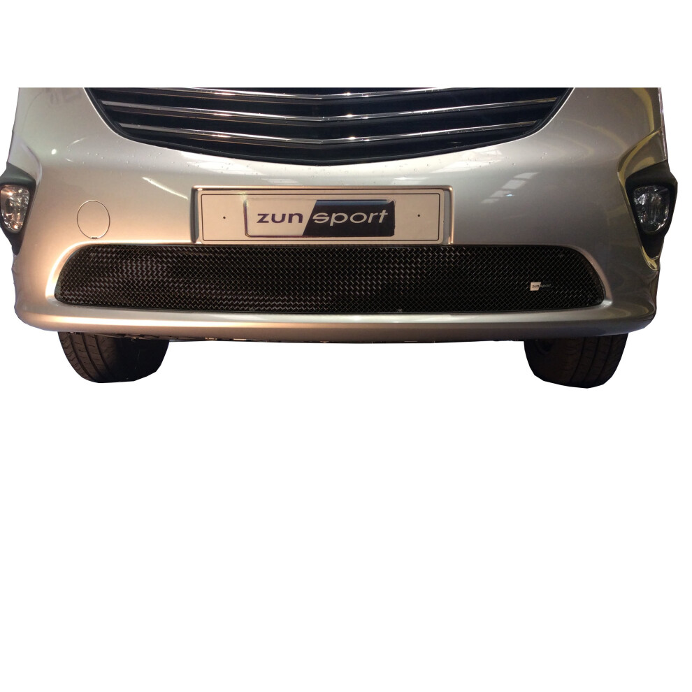 (Black) Vauxhall Vivaro My16 - Lower Grille (2016 -) Black 5060468071580