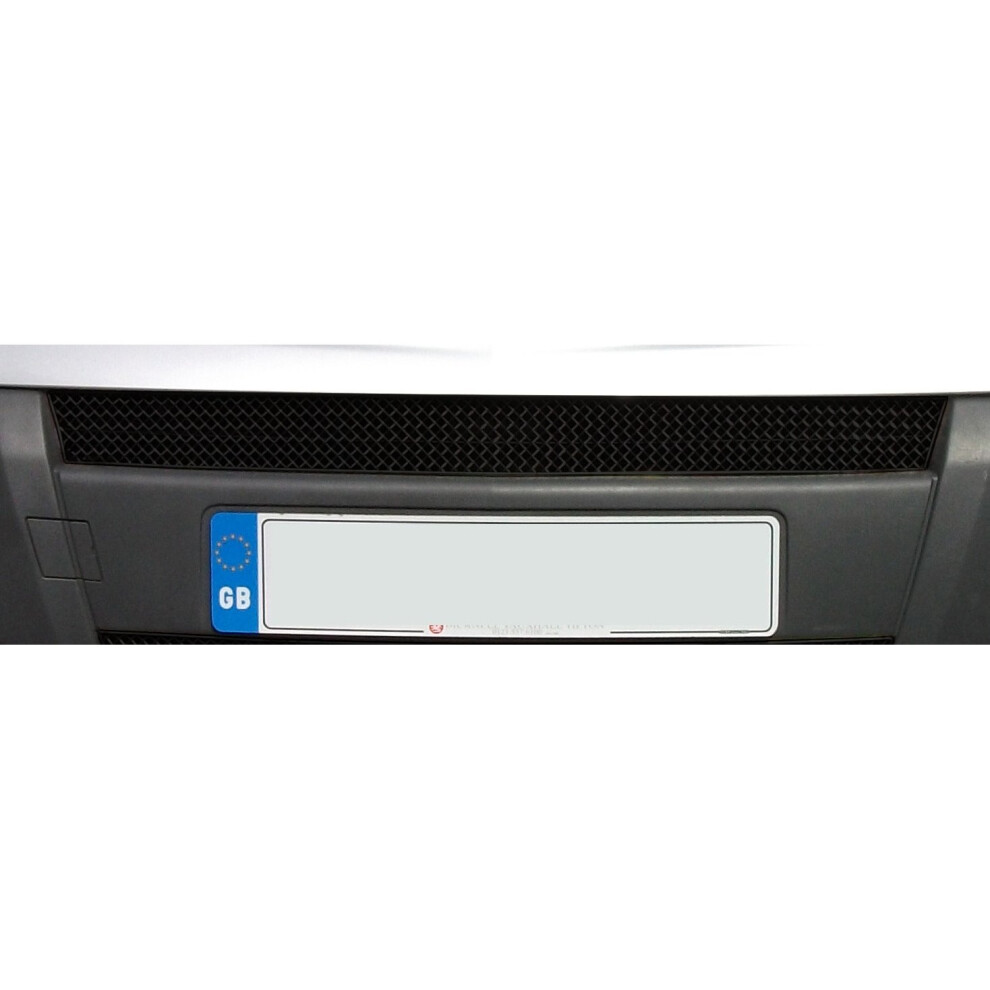 (Black) Vauxhall Vivaro - Centre Grille (2006-2014) Black 5060448598687