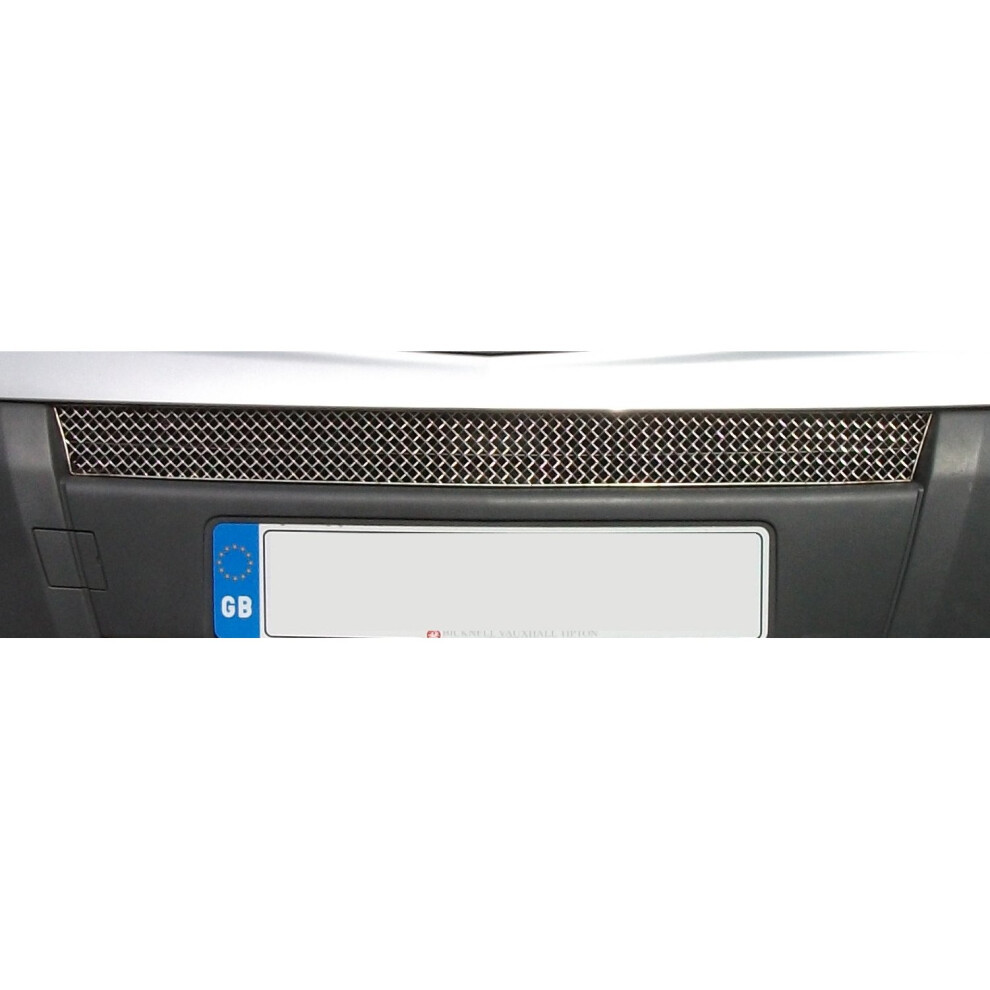 (Silver) Vauxhall Vivaro - Centre Grille (2006-2014) Silver 5060448594245