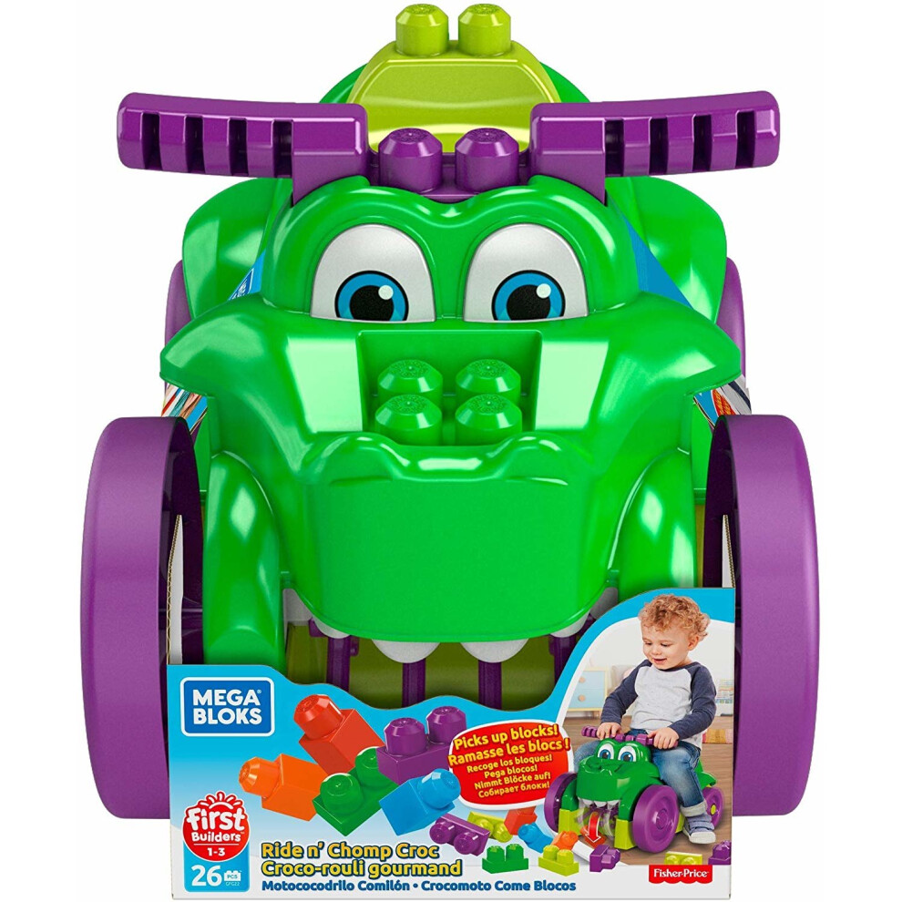 Mega Bloks Ride n' Chomp Croc