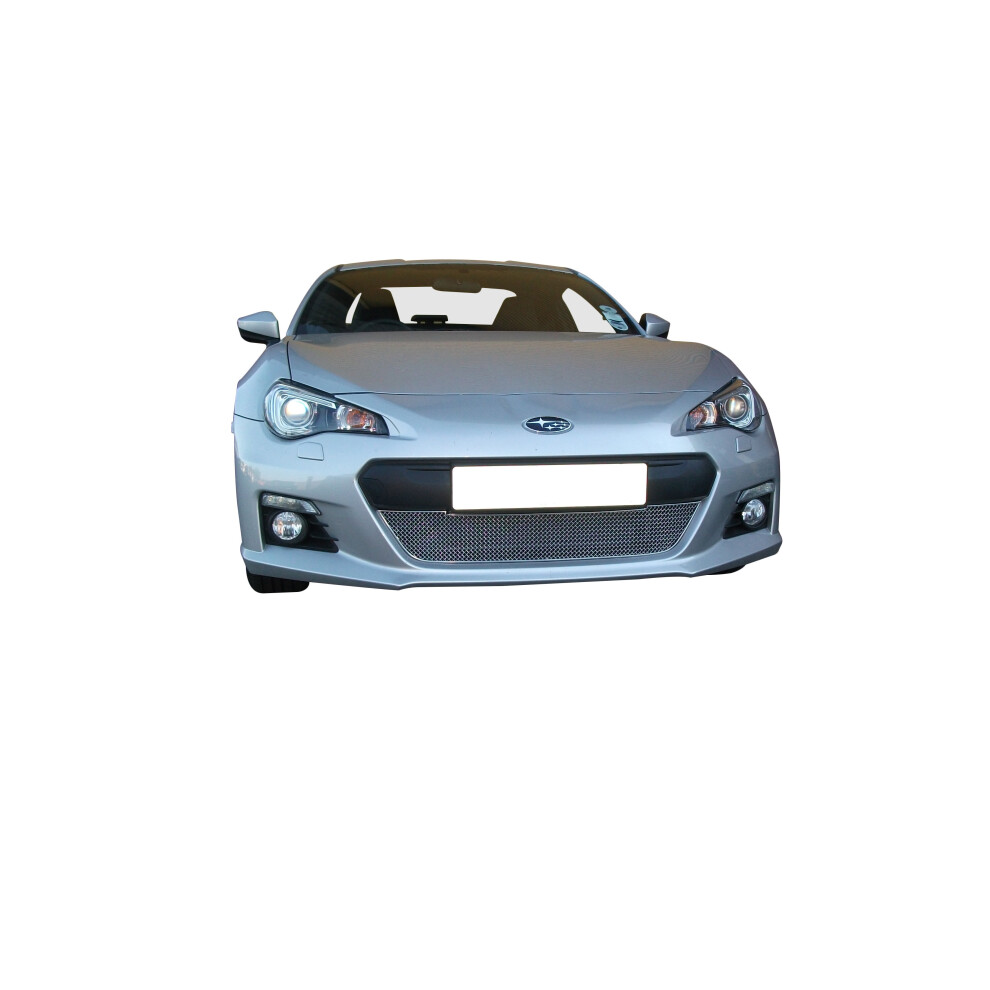 (Silver) Subaru Brz -Lower Grille (2012 - 2016) Silver 5060448593781