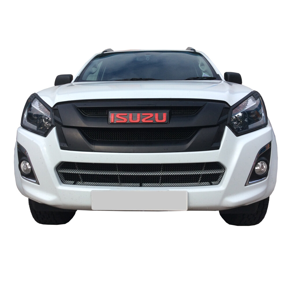 (Black) Isuzu Dmax - Front Grille Set (2017 - ) Black 5060468072662