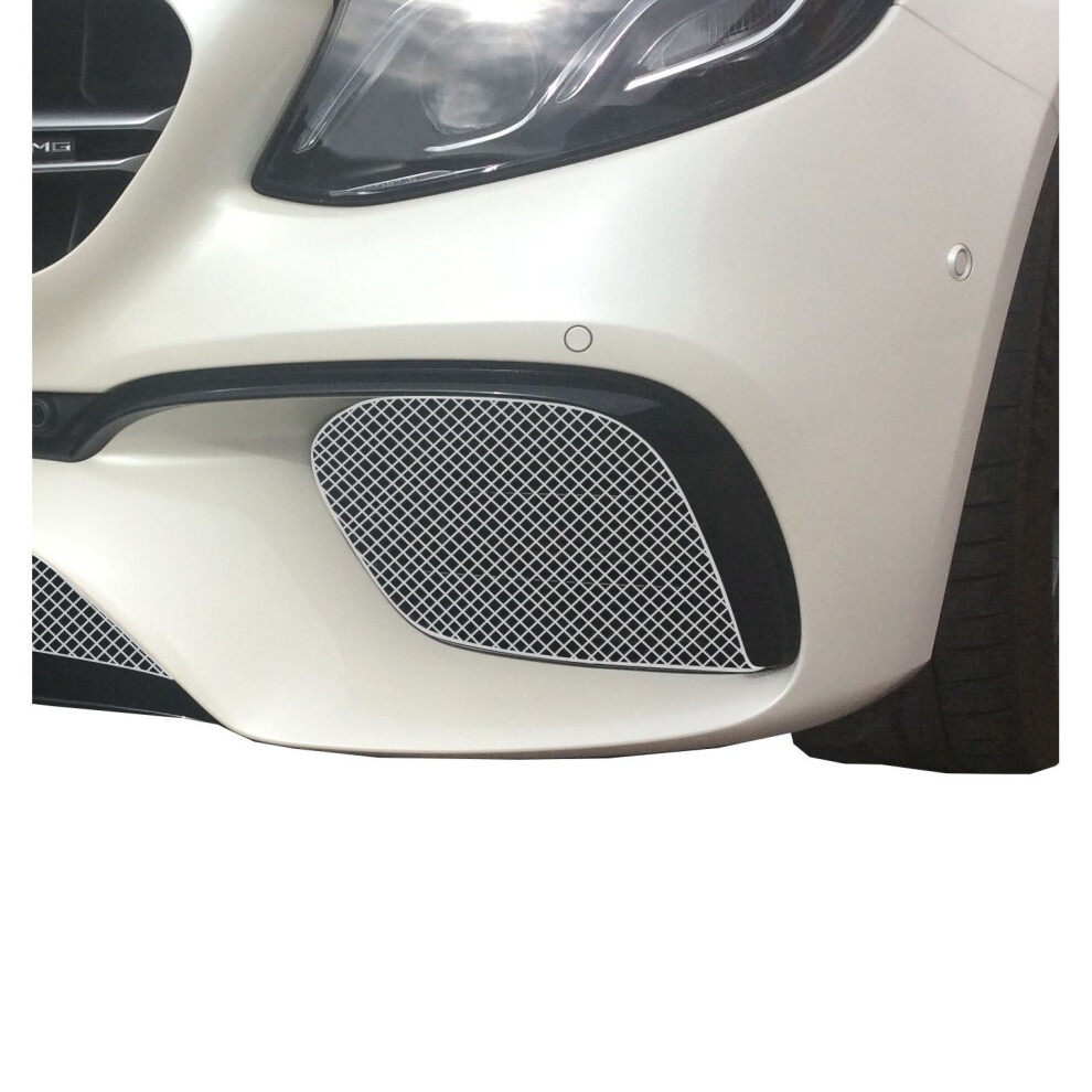 (Silver) Mercedes Amg E63s (W213) - Outer Grille Set (2017 - ) Silver 5060468071924
