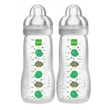 MAM Easy Active Baby Bottle, 330 ml, Pack of 2