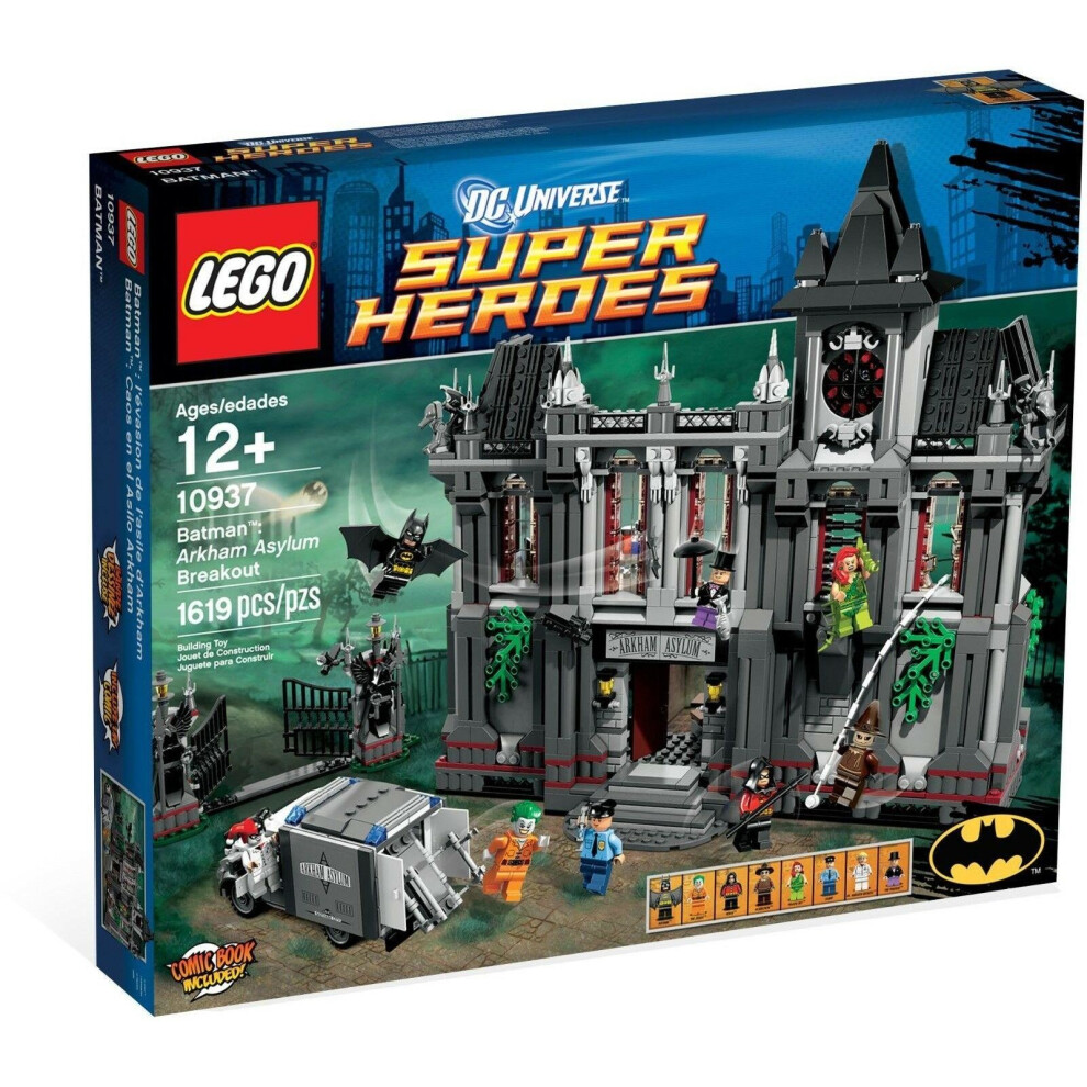 LEGO Super Heroes Batman: Arkham Asylum Breakout 10937 - Brand New - Retired