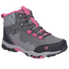 (10 Child UK, Grey/Pink) Cotswold Childrens/Kids Ducklington Lace Up Hiking Boots