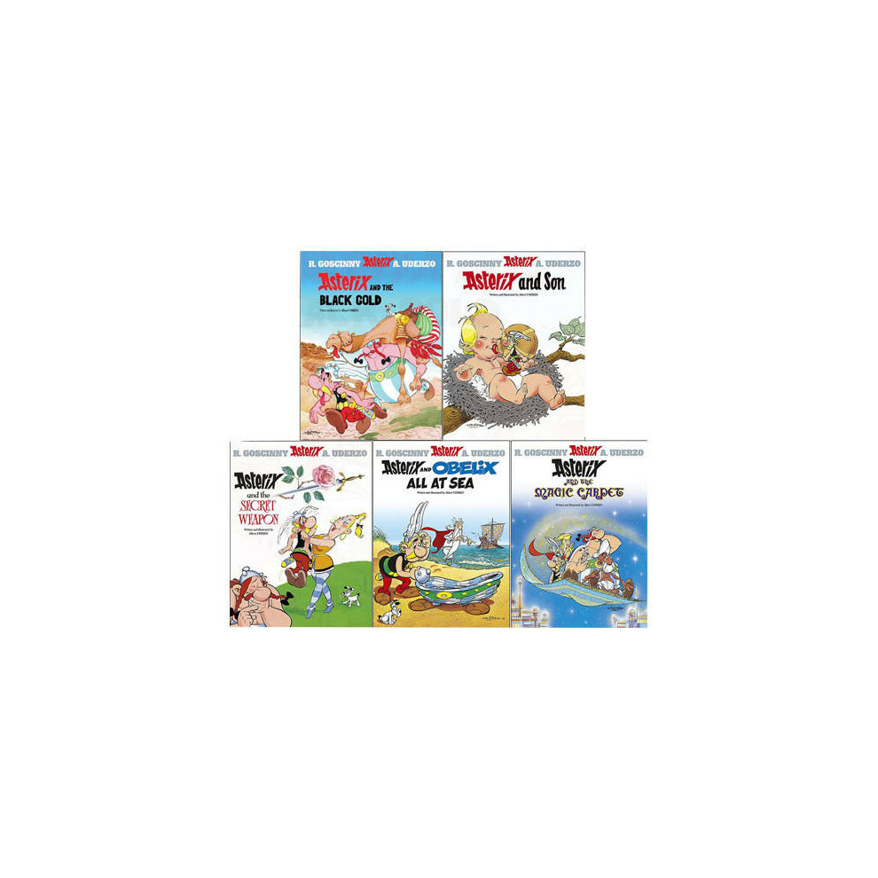 Asterix the Gaul Series 6 Collection 5 Books Set