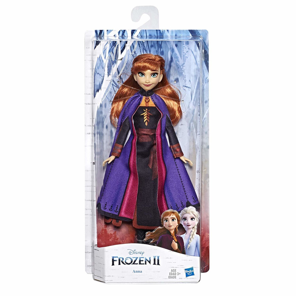 Disney Frozen Anna Fashion Doll With Long Red Hair and Outfit Inspired by Frozen 2