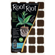 (1x Tray + 1x Clonex 50ml) Growth Technology - Root Riot 24 Tray