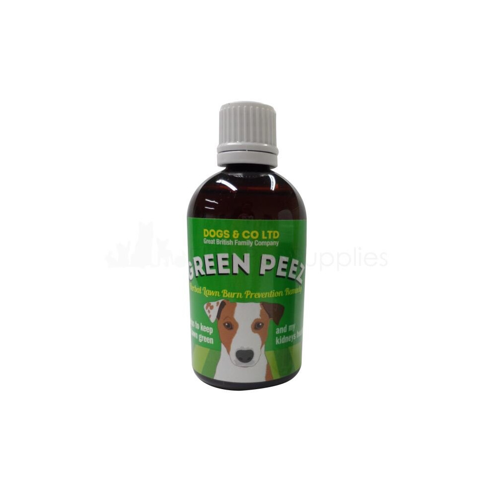 (100ml) Green Peez Pet Urine Marks Lawn Grass Patch Burns