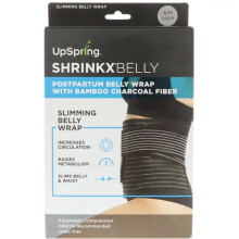 UpSpring, Postpartum Belly Wrap W/Bamboo Charcoal Fiber, S/M