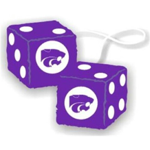 Kansas State Wildcats Fuzzy Dice