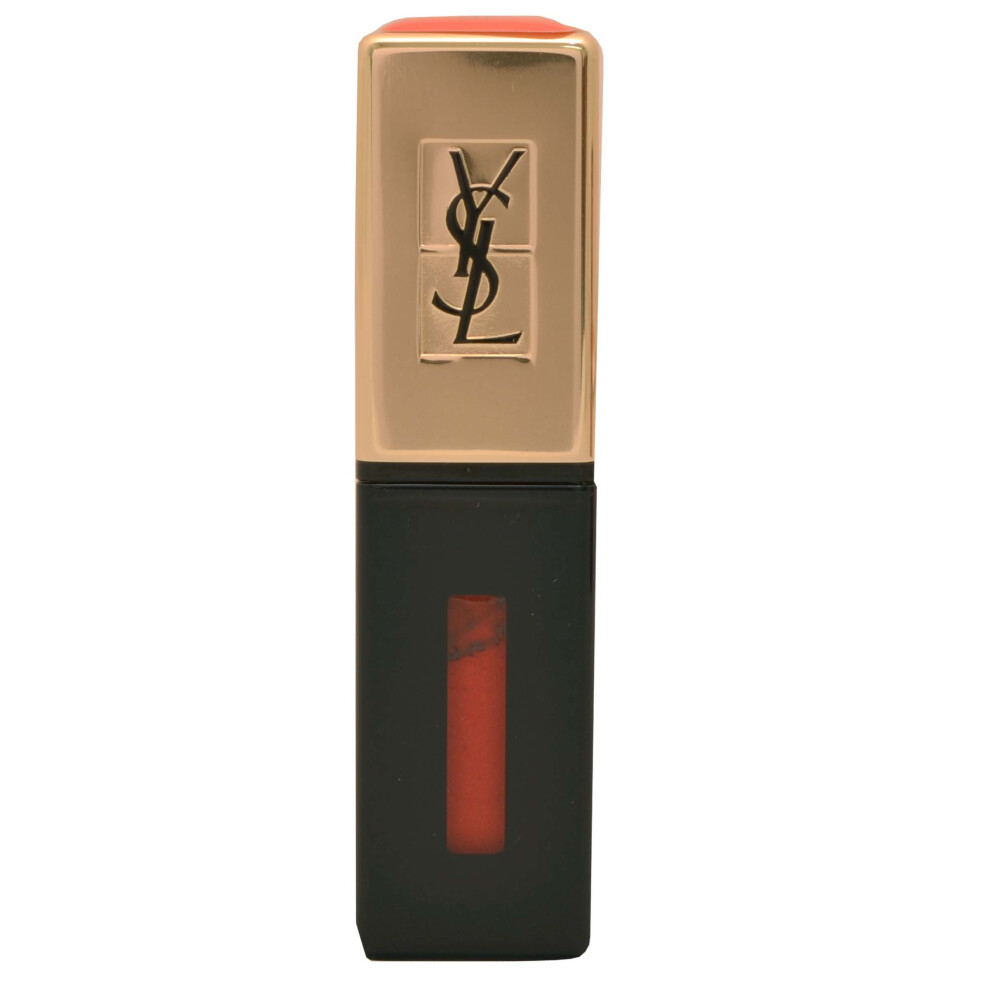 YSL YvesSaintLaurent Rouge Pur Couture Glossy Stain 6ml Rose Brulant #37