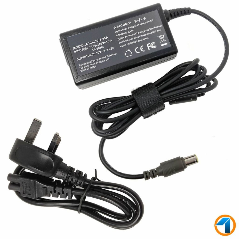 IBM Lenovo ThinkPad X200 X201 X220 X230 AC Adapter Charger PSU 65W