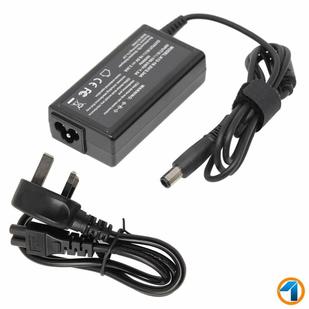 DELL INSPIRON 1545 LAPTOP ADAPTER CHARGER PA21 + MAINS CABLE