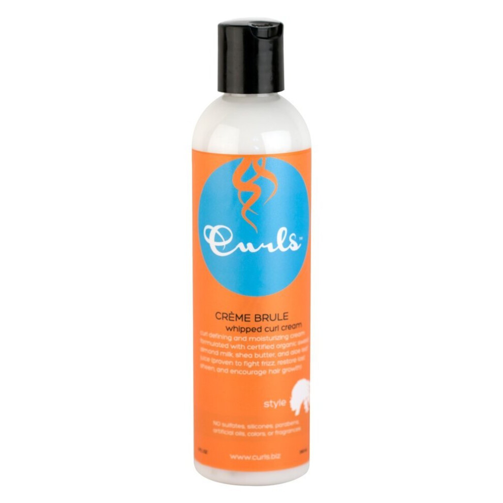 Curls Cream Creme Brule Whipped Curl 8-Ounce 240 Ml