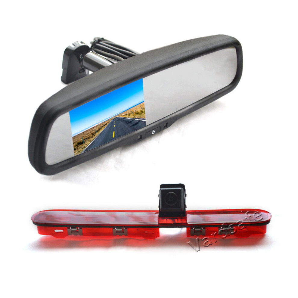Vardsafe Reverse Camera & Replacement Mirror Monitor For Citroen Jumpy Dispatch Spacetourer Peugeot Expert Traveller Proace 781827356746