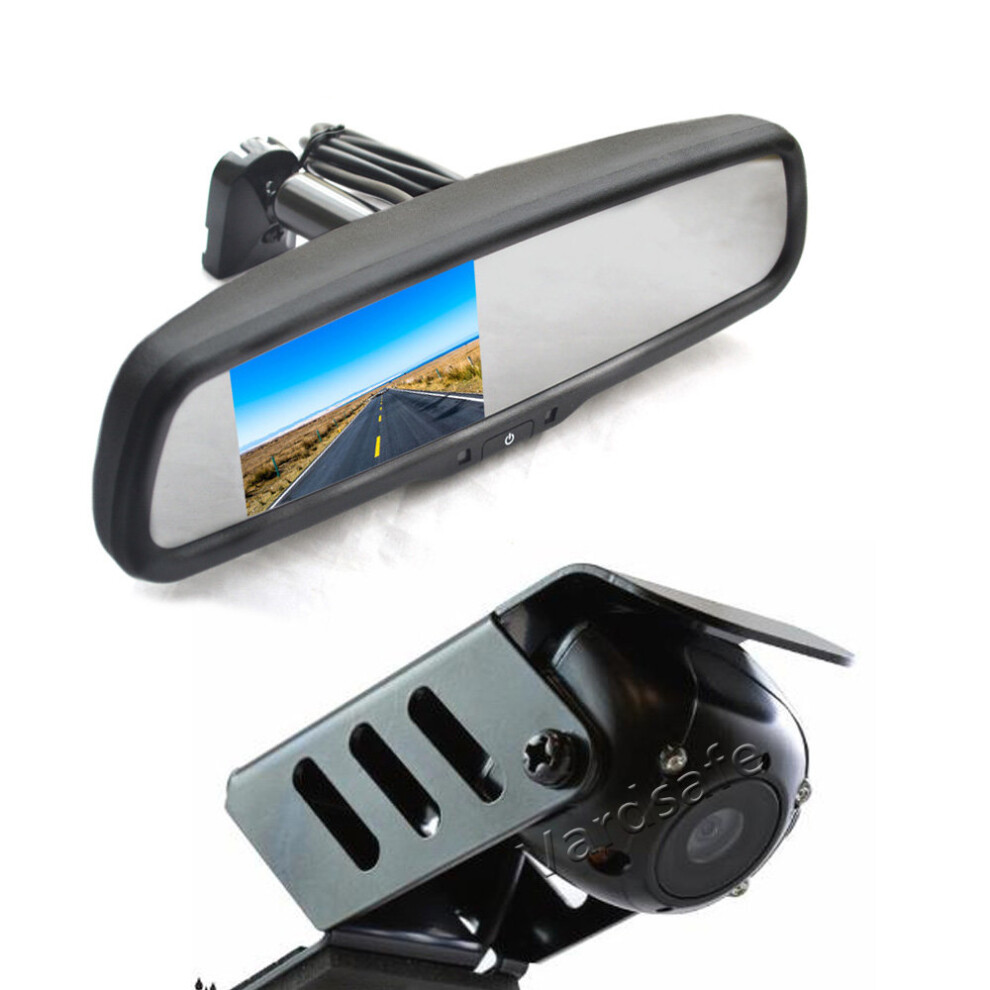 Vardsafe Vs504r Reverse Camera & Replacement Rear View Mirror Monitor For Mercedes Benz Vito W639 Viano Valente (2003-2014) 781827356753