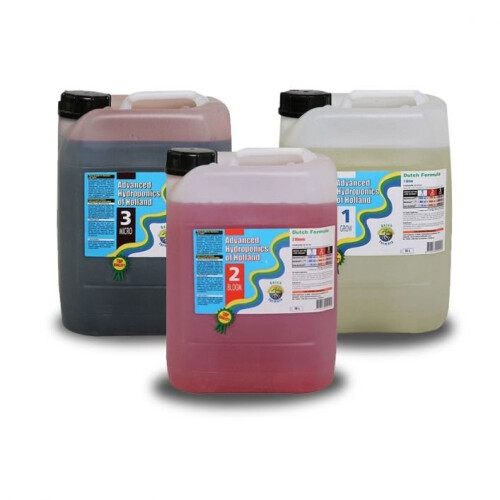 (500ml Set) Advanced Hydroponics of Holland Grow Bloom & Micro