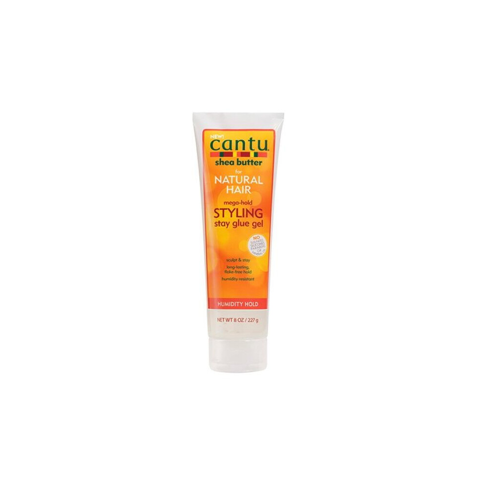 CANTU Shea Butter Mega-Hold Styling Stay Glue Gel 227g