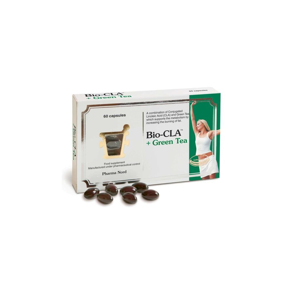 Pharma Nord Cla And Green Tea Supplements 60 Tablets