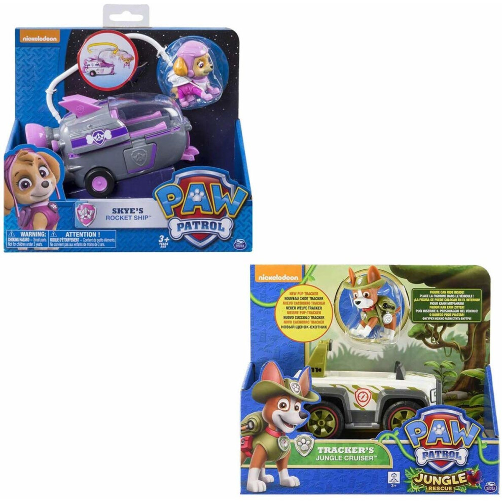 Paw Patrol Core Basic Vehicle With Figure (Styles Vary-One Supplied)