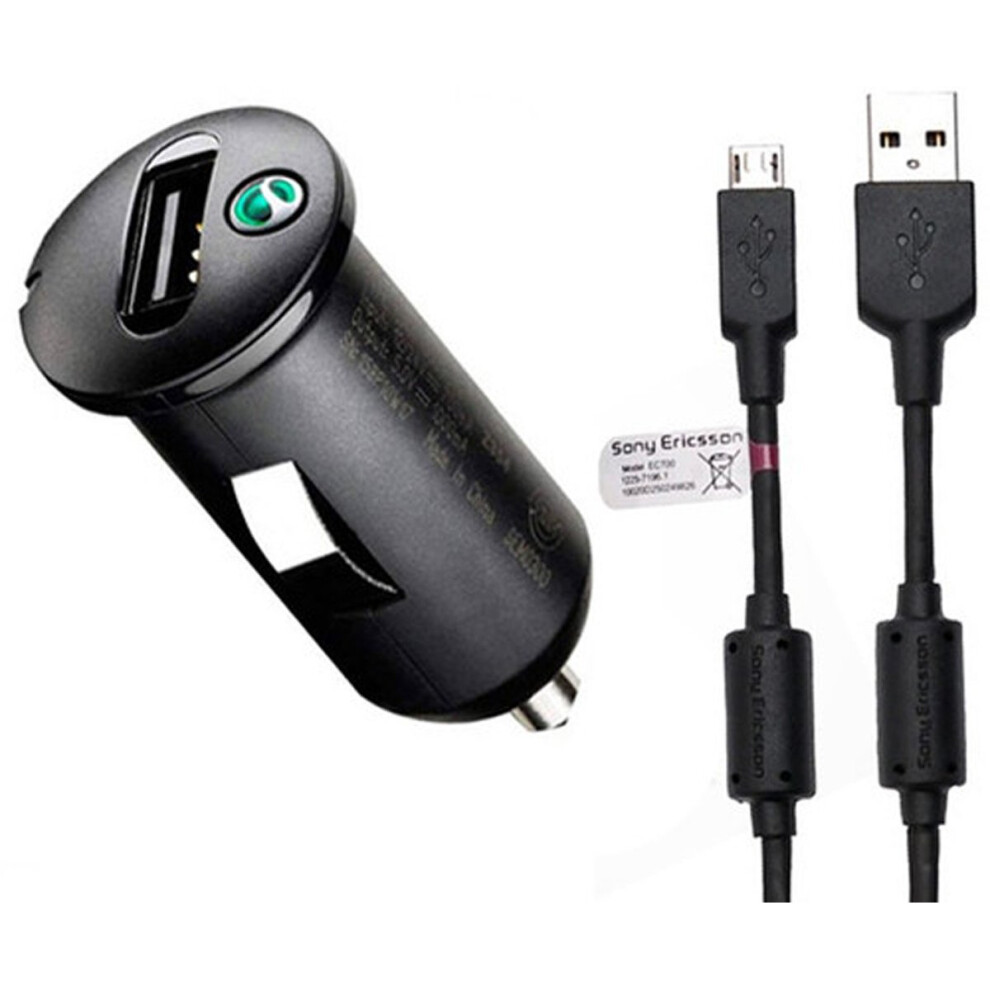 Genuine Sony AN400  Car Charger For Sony, HTC, Samsung, Vodafone