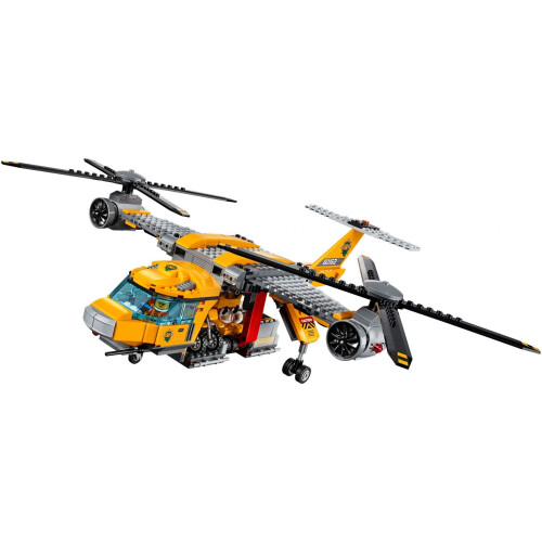 LEGO LEGO City Jungle Air Drop Helicopter 60162 2