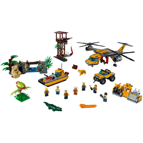 LEGO LEGO City Jungle Air Drop Helicopter 60162 1