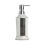 Premier Housewares Le Bain White Ceramic Bathroom Lotion Shower Shampoo Liquid Soap Pump Dispenser 2