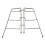 Premier Housewares 5mm Chrome Corner Plate Dish Rack Holder Stand Organiser Storage Sink Drainer 1