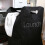 Premier Housewares Black Laundry Bag Dual Handle Clothes Hamper w/ Text Label Polyester Folds Flat 4