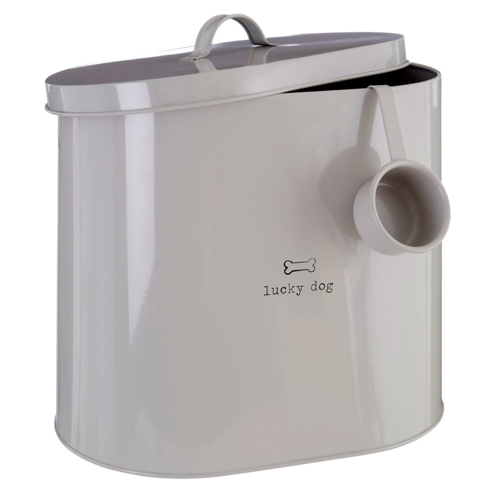 Lucky Dog 12 Litre Dry Animal Pet Meal Food Storage Bin Canister Container New