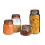 Premier Housewares Clear Lid Sqr Glass Deli Jar 500Ml 3