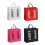Premier Housewares Hot Pink W/Black 2 Sect Laundry Bag 43.5 X 20 X 43Cm Approx 2