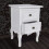 VidaXL vidaXL 2x Nightstands with 2 Drawers MDF White Bedroom Bedside Table Cabinet 5