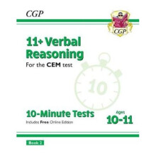 New 11+ CEM 10-Minute Tests: Verbal Reasoning - Ages 10-11 Book 2 (with Online Edition)