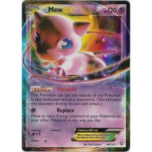 Pokemon Mew EX 46 BW Dragons Exalted Holo